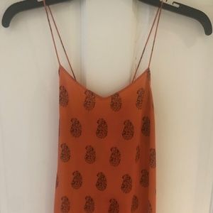 Madewell Paisley Strappy blouse